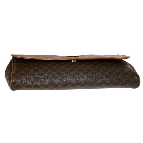 Celine Logo Macadam Pattern Clutch Bag #160921C11B - Picture 5 of 15